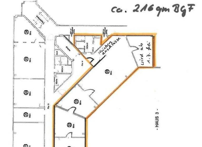 Bürofläche zur Miete provisionsfrei 9,80 € 216 m² Bürofläche Hallbergmoos 85399