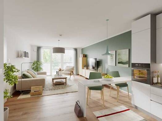 Wohnung zur Miete 700 € 2 Zimmer 72 m² frei ab sofort Comeniusstraße 4 Johannstadt-Süd Dresden 01307