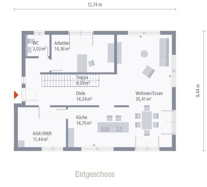 Einfamilienhaus zum Kauf 530.900 € 4 Zimmer 188,1 m²<br/>Wohnfläche 1.100 m²<br/>Grundstück Meerane Meerane 08393