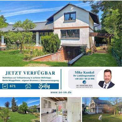 Haus zum Kauf 339.000 € 5 Zimmer 128 m² 671 m² Grundstück Müggelheim Berlin 12559