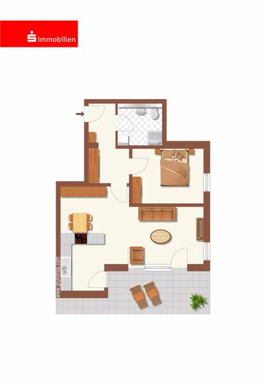 Wohnung zur Miete 660 € 2 Zimmer 65,8 m² frei ab 01.06.2025 Suhl Suhl 98527