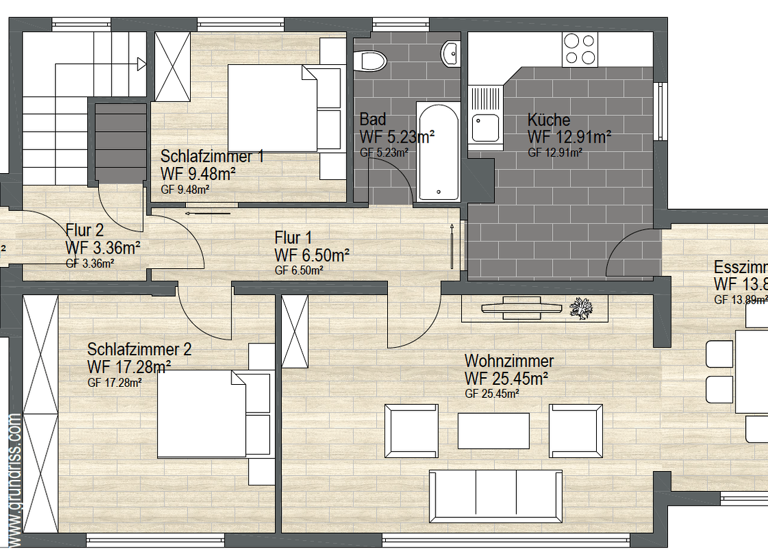 Mehrfamilienhaus zum Kauf 339.000 € 8 Zimmer 220 m² 1.000 m² Grundstück Harvesse Wendeburg 38176