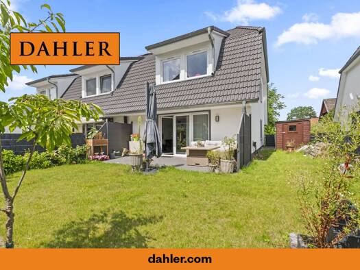 Reihenendhaus zum Kauf 625.000 € 5 Zimmer 120 m² 204 m² Grundstück Harksheide Norderstedt 22844