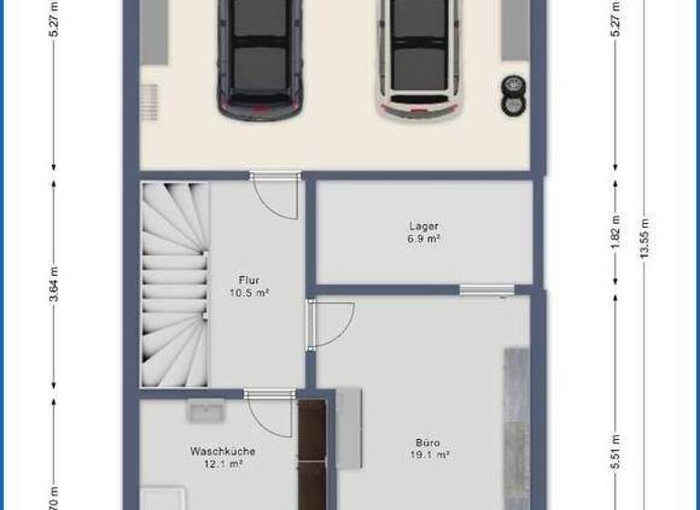 Reihenmittelhaus zum Kauf 1.079.000 € 5 Zimmer 155 m² 163 m² Grundstück Königsbau Konstanz 78464