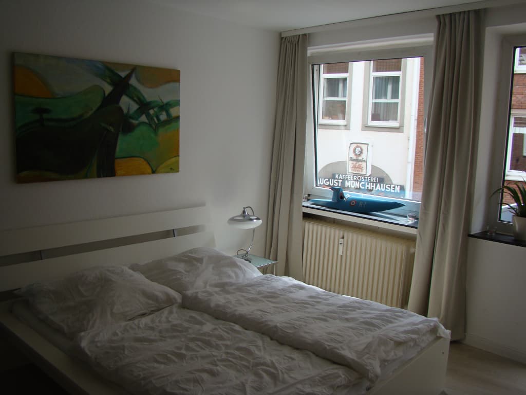 Wohnung zur Miete Wohnen auf Zeit 970 € 1 Zimmer 35 m²<br/>Wohnfläche 19.03.2025<br/>Verfügbarkeit Heinkenstr. Bahnhofsvorstadt Bremen 28195