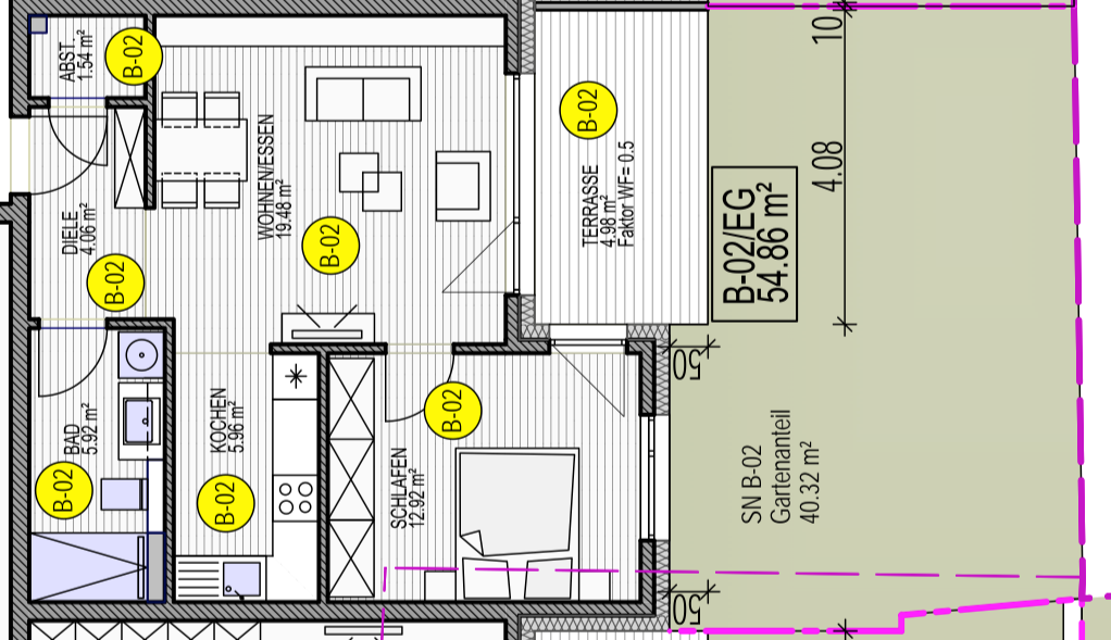 Wohnung zur Miete 700 € 2 Zimmer 54,9 m²<br/>Wohnfläche EG<br/>Geschoss Maria-Hilf-Straße 7 Berching Berching 92334