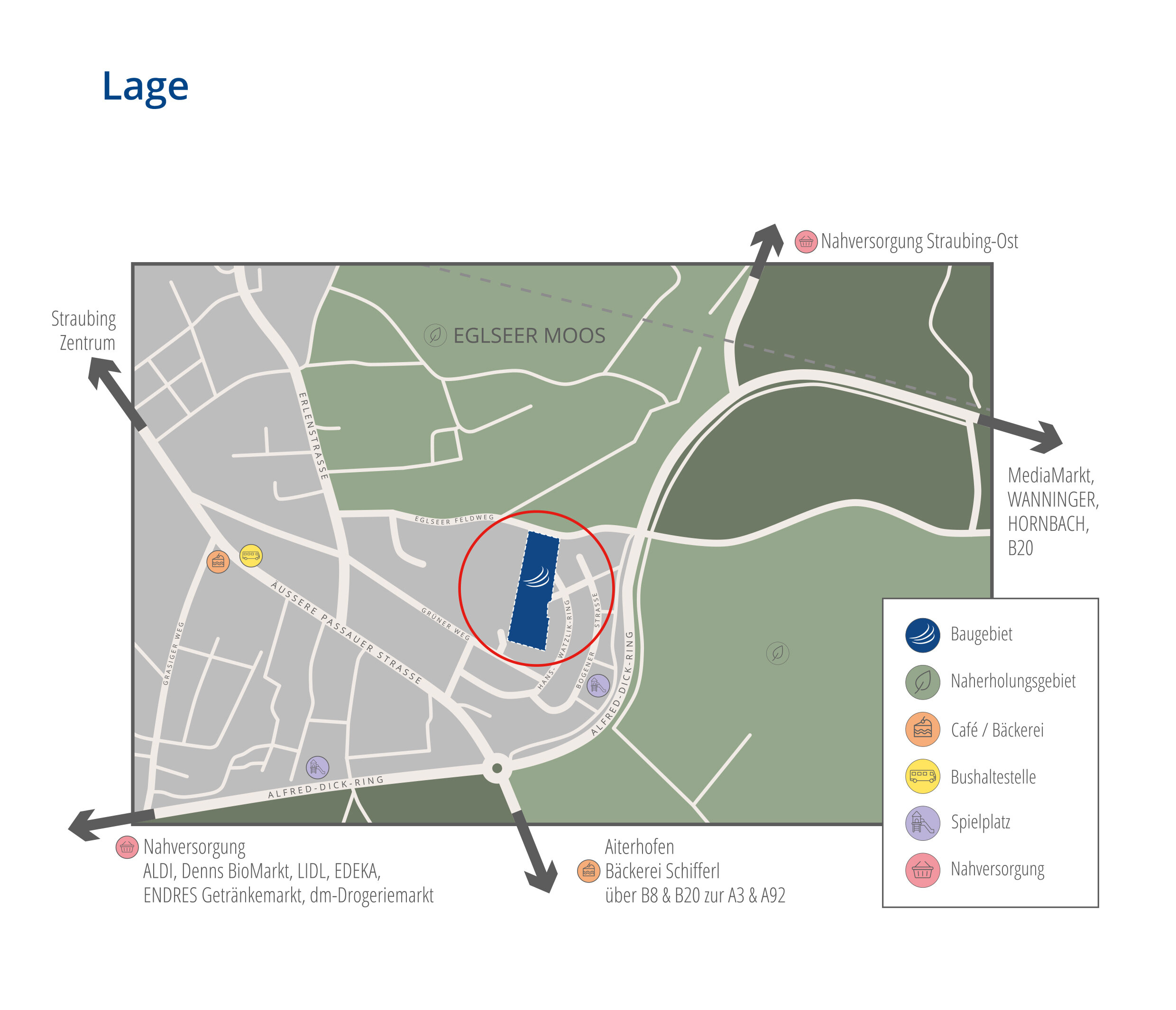 Grundstück zum Kauf provisionsfrei als Kapitalanlage geeignet Planungsbezirk 127 Straubing 94315