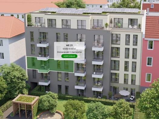 Wohnung zum Kauf - Neubau provisionsfrei 438.101 € 2 Zimmer 49,7 m² 2. Geschoss Gernotstraße 36 Lichtenberg Berlin 10365