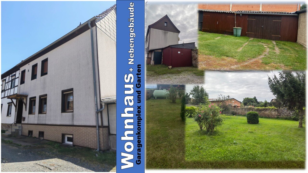 Doppelhaushälfte zum Kauf 59.520 € 3 Zimmer 95,4 m²<br/>Wohnfläche 834 m²<br/>Grundstück ab sofort<br/>Verfügbarkeit Klosternauendorf 7 Sotterhausen Allstedt 06542