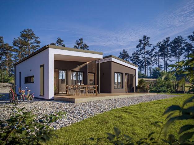 Bungalow zum Kauf 377.000 € 5 Zimmer 55,9 m² 502 m² Grundstück Crumbach Lohfelden 34253