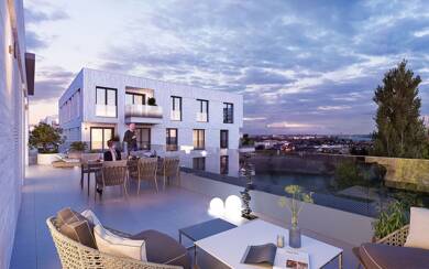 Penthouse zur Miete - Neubau 3.096 € 3 Zimmer 109,4 m² 5. Geschoss frei ab 01.07.2025 Am Albertussee 43 Heerdt Düsseldorf 40549