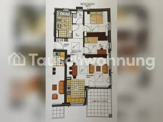 Wohnung zur Miete Tauschwohnung 1.400 € 3 Zimmer 94 m² Bornstedt Potsdam 14469