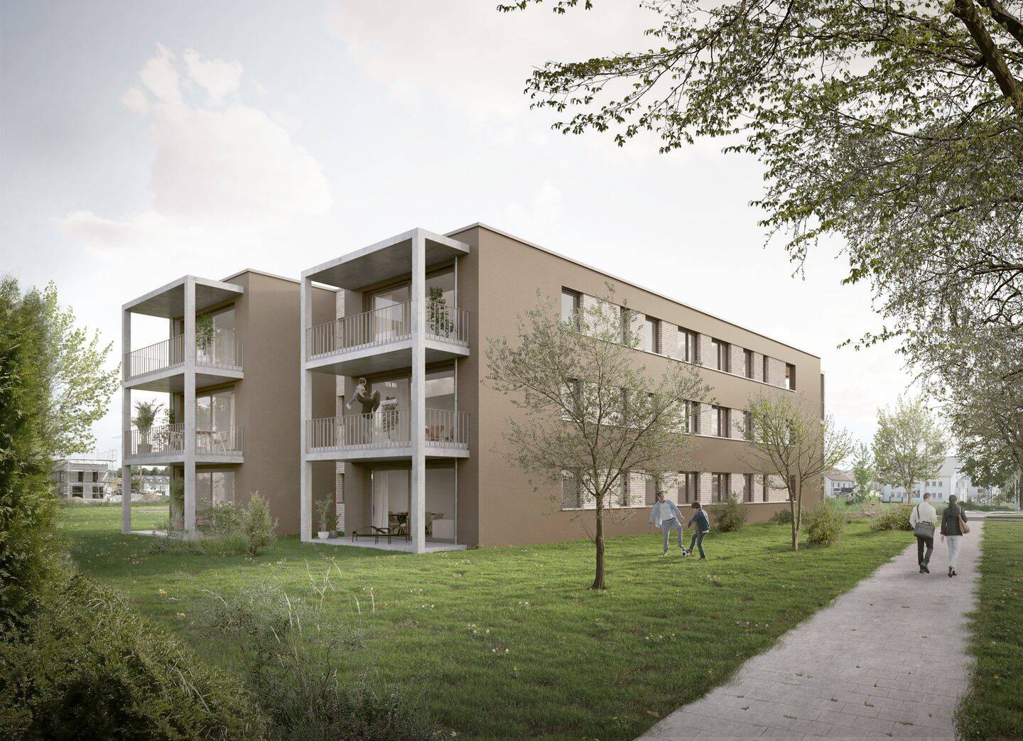 Immobilie in Unterensingen - Neubau 2-Zimmer-Wohnung im Erdgeschoss - Bild 1