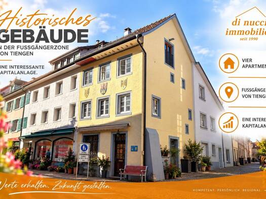 Mehrfamilienhaus zum Kauf 349.000 € 4 Zimmer 136 m² 50 m² Grundstück Tiengen Waldshut-Tiengen 79761
