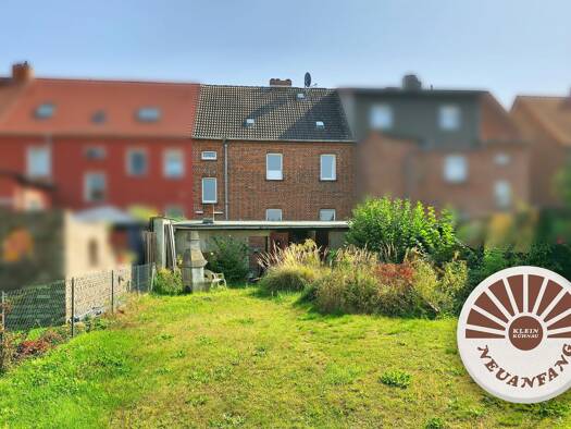 Reihenmittelhaus zum Kauf 129.900 € 4 Zimmer 120 m² 348 m² Grundstück Kleinkühnau Dessau-Roßlau 06846