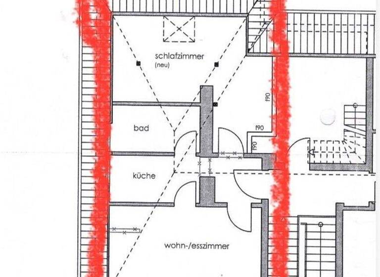 Wohnung zum Kauf provisionsfrei 125.000 € 2 Zimmer 40 m² 3. Geschoss Ratsherrnweg 13 Rüttenscheid Essen 45130