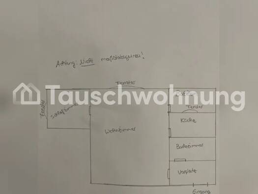 Wohnung zur Miete Tauschwohnung 500 € 1,5 Zimmer 33 m² 3. Geschoss Scharnhauser Park Ostfildern 73760