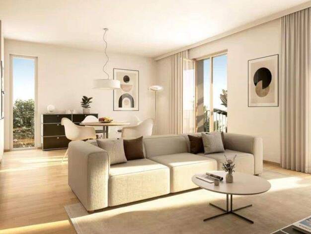 Wohnung zum Kauf - Neubau 307.500 € 2 Zimmer 58,5 m² Geschoss 1/3 frei ab 31.07.2028 Diemelstr. 1 Gernsheim Gernsheim 64579