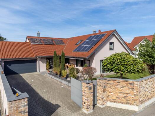 Bungalow zum Kauf 980.000 € 9 Zimmer 268 m² 760 m² Grundstück Oberkammlach Kammlach 87754