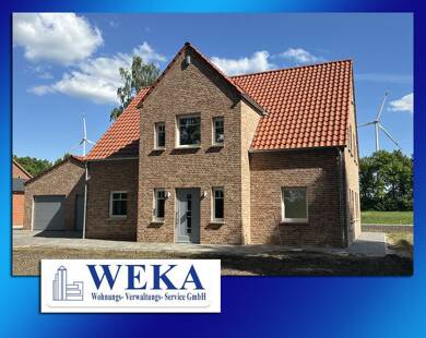 Einfamilienhaus zur Miete - Neubau 1.450 € 6 Zimmer 172,9 m² Zur Dasslage 11 b Hollenstede Fürstenau OT Hollenstede 49584