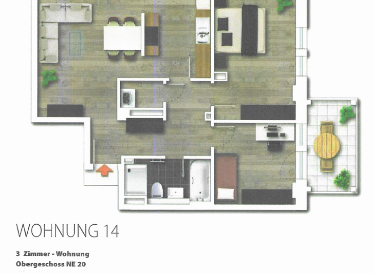 Wohnung zum Kauf 399.000 € 3 Zimmer 86,8 m² 1. Geschoss Hinter der Kirche 2 Seehausen Leipzig 04356