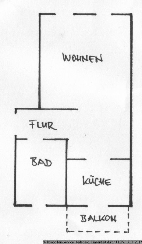 Wohnung zur Miete 360 € 1 Zimmer 49,5 m²<br/>Wohnfläche 01.04.2025<br/>Verfügbarkeit Dr.-Wilhelm-Külz-Straße 8 Radeberg Radeberg 01454