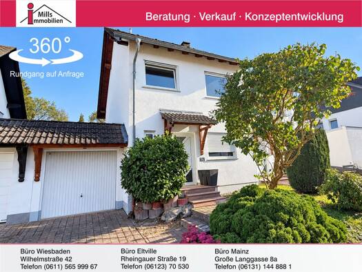 Doppelhaushälfte zum Kauf 478.000 € 5 Zimmer 120 m² 252 m² Grundstück Hausen vor der Höhe Schlangenbad 65388
