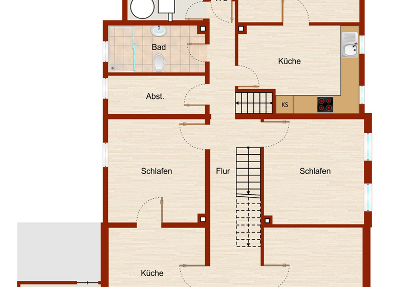 Haus zum Kauf 1.100.000 € 9 Zimmer 253 m² 615 m² Grundstück Borkum 26757