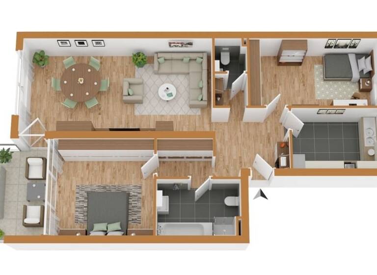 Wohnung zum Kauf 269.000 € 3 Zimmer 91 m²<br/>Wohnfläche Kreideberg Lüneburg 21339