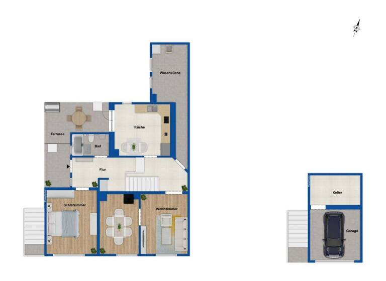 Einfamilienhaus zum Kauf 149.000 € 5 Zimmer 115 m² 555 m² Grundstück Mittelbach Zweibrücken 66482