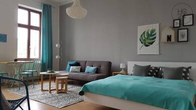 Wohnung zur Miete Wohnen auf Zeit 990 € 1 Zimmer 42 m² frei ab 01.11.2025 Zentrum-Süd Leipzig 04107