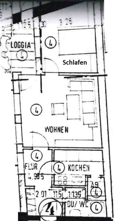 Wohnung zur Miete 312 € 2 Zimmer 44,5 m²<br/>Wohnfläche 1.<br/>Geschoss Theaterplatz 4 Meißen Meißen 01662