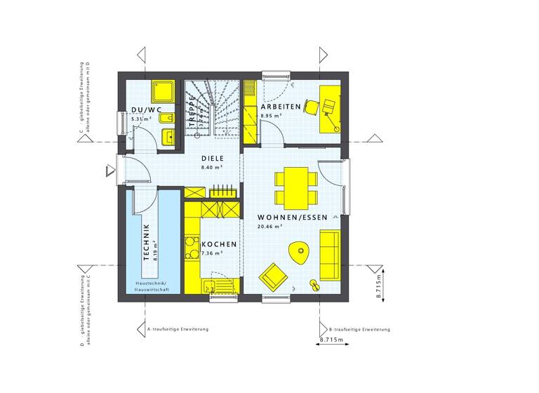 Einfamilienhaus zum Kauf provisionsfrei 745.500 € 4 Zimmer 121 m² 440 m² Grundstück Griesheim 64347