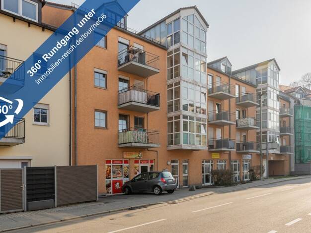 Wohnung zur Miete 450 € 1 Zimmer 30,7 m² frei ab 01.10.2026 Neuburger Straße 19 Haidenhof-Süd Passau 94032