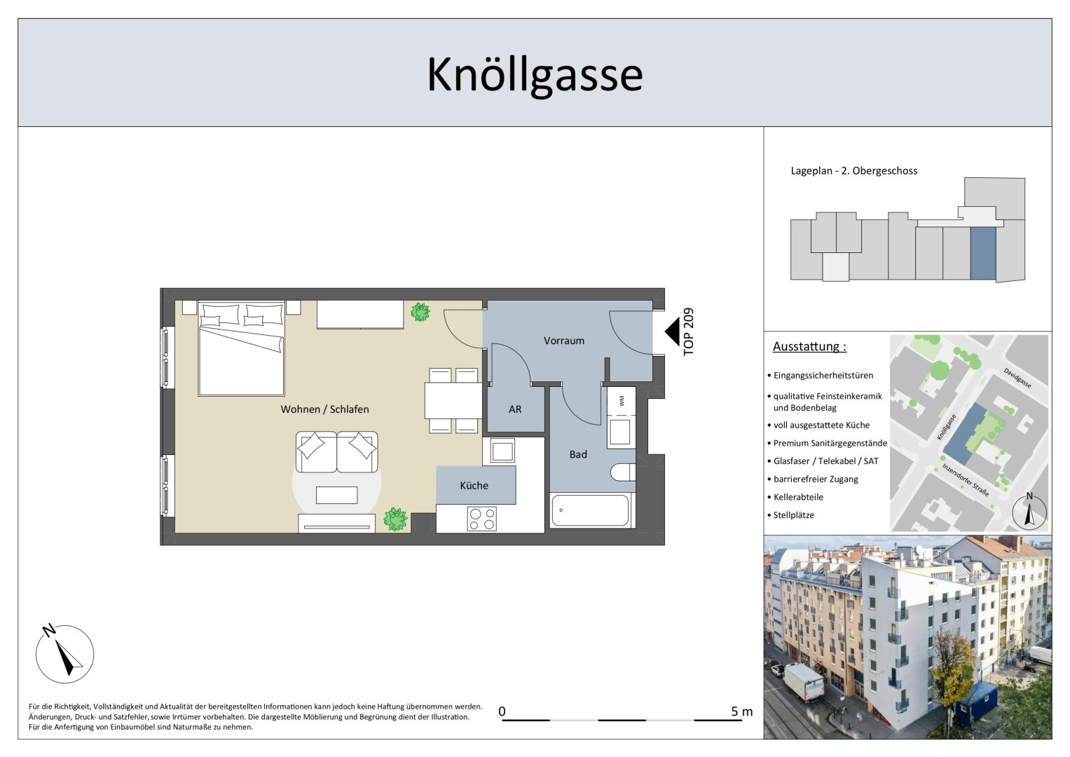 Wohnung zur Miete 611 € 1 Zimmer 47 m²<br/>Wohnfläche 2.<br/>Geschoss Wien 1100