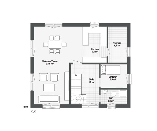 Einfamilienhaus zum Kauf provisionsfrei 499.500 € 5 Zimmer 135 m²<br/>Wohnfläche 690 m²<br/>Grundstück Schuby 24850