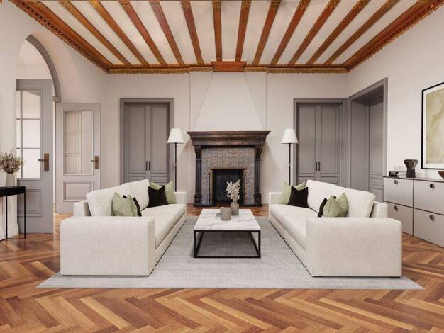 Wohnung zum Kauf 2.180.000 € 7 Zimmer 218 m² EG Westend-Süd Frankfurt am Main 60325