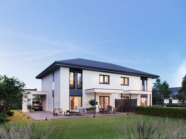 Villa zum Kauf 479.500 € 4 Zimmer 142,6 m² 724 m² Grundstück Am Hang Schönfeld Schönfeld 01561