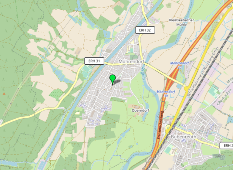 Grundstück zum Kauf 1.000.000 € 1.250 m²<br/>Grundstück Möhrendorf Möhrendorf 91096