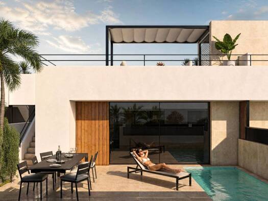 Villa zum Kauf - Erstbezug 287.000 € 2 Zimmer 64 m² 112 m² Grundstück Alhama de Murcia 30849