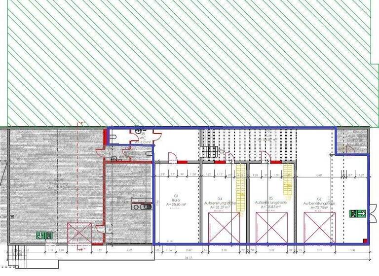 Lagerhalle zur Miete provisionsfrei 1.700 € Rudolf-Diesel-Straße 12 Trier-Nord Trier 54292