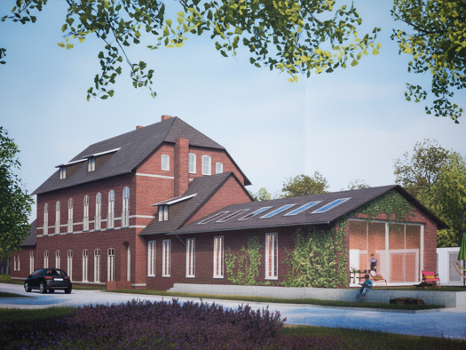 Haus zum Kauf 295.000 € 20 Zimmer 600 m² 2.000 m² Grundstück frei ab sofort Bahnhofstrasse 3 3 Bad Düben 04849