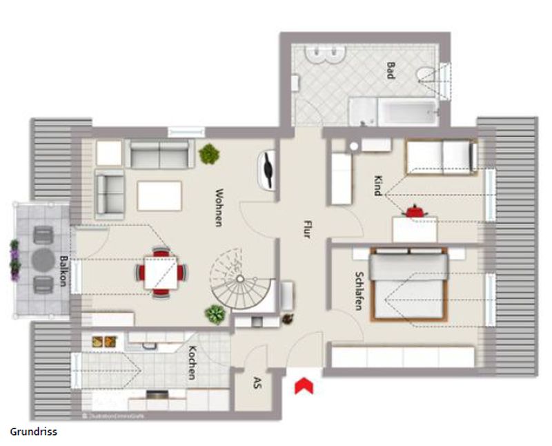 Maisonette zur Miete 1.020 € 3,5 Zimmer 95 m²<br/>Wohnfläche 2.<br/>Geschoss 01.04.2025<br/>Verfügbarkeit Vacher Str. 197b Unterfarrnbach 101 Fürth 90766