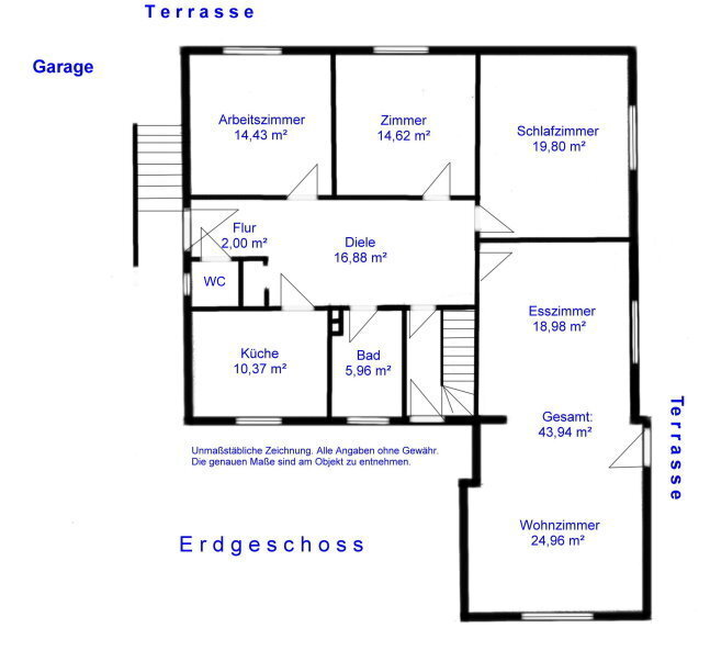 Bungalow zum Kauf 289.000 € 9 Zimmer 206,1 m²<br/>Wohnfläche 1.132 m²<br/>Grundstück ab sofort<br/>Verfügbarkeit Basbeck Hemmoor 21745