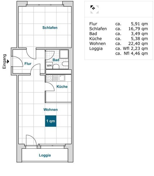 Wohnung zur Miete 405 € 2 Zimmer 57 m²<br/>Wohnfläche 3.<br/>Geschoss 14.12.2024<br/>Verfügbarkeit Herzberger Str. 4 Prohlis-Nord (Jacob-Winter-Platz) Dresden 01239