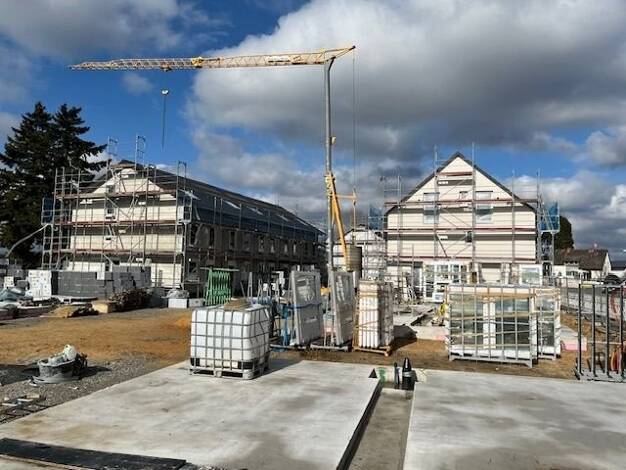 Doppelhaushälfte zum Kauf - Neubau 594.900 € 5,5 Zimmer 137 m² 311 m² Grundstück Wixhausen Darmstadt / Wixhausen 64291