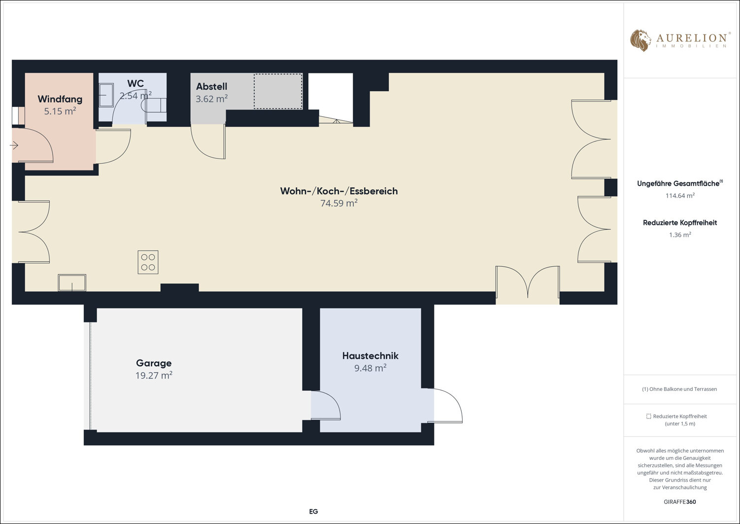 Doppelhaushälfte zur Miete 3.750 € 6 Zimmer 219 m²<br/>Wohnfläche 419 m²<br/>Grundstück Stadtmitte Aschaffenburg 63739