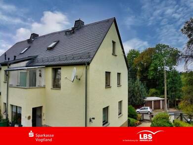 Doppelhaushälfte zum Kauf 135.000 € 5 Zimmer 70 m² 1.620 m² Grundstück Weischlitz Weischlitz 08538