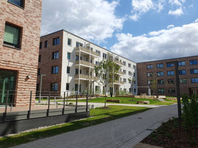 Wohnung zur Miete nur mit Wohnberechtigungsschein 381 € 2 Zimmer 46,1 m² 2. Geschoss frei ab 01.09.2025 Kattenbrookstrift 113 Bemerode Hannover 30539