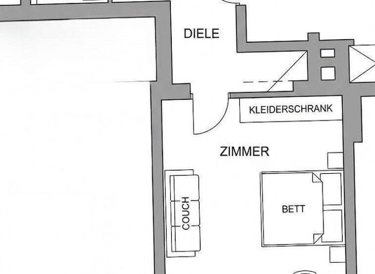 Wohnung zum Kauf provisionsfrei 212.628 € 2 Zimmer 45,2 m² 3. Geschoss Hildener Str. 101 Benrath Düsseldorf 40597